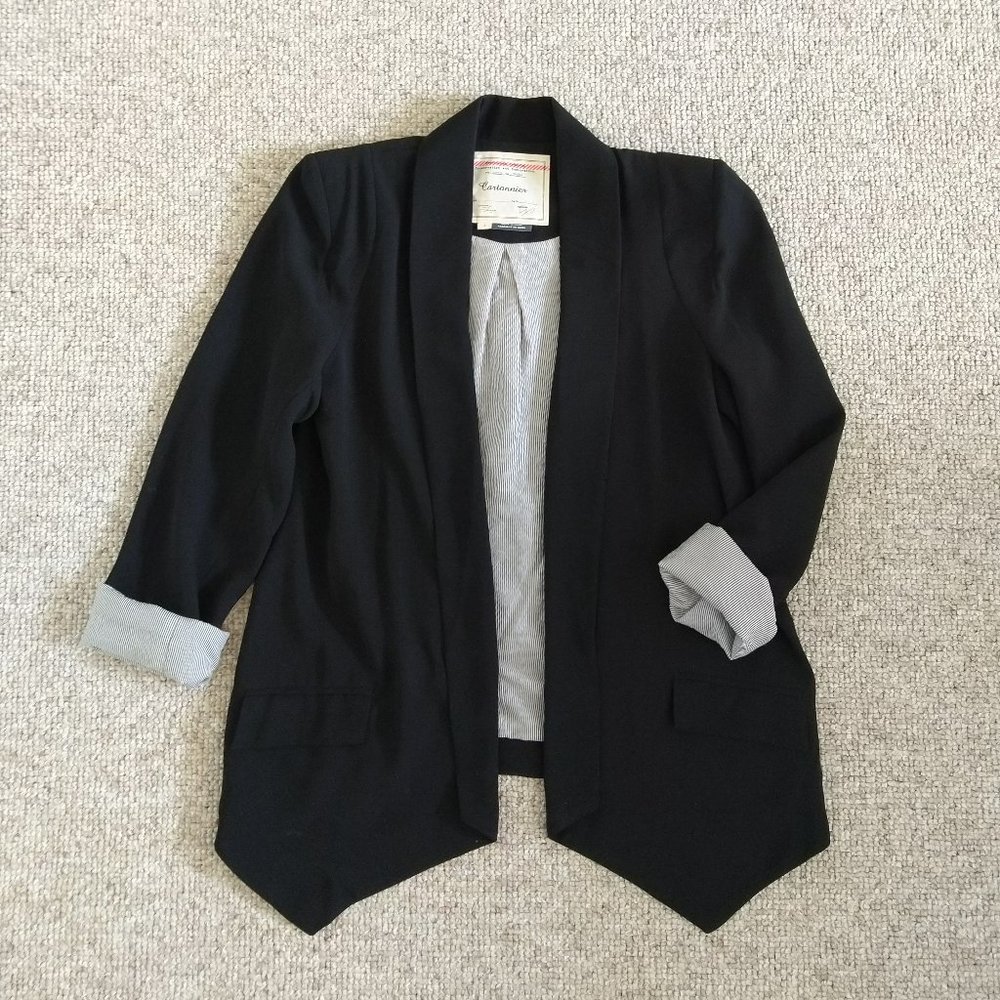 Antropologie relaxed Open front light Jacket